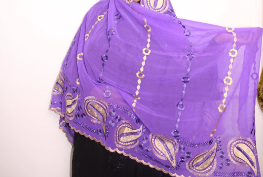 Qurux Royale Embroidered Hijabs