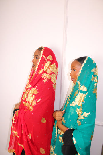 Qurux Royale Embroidered Hijabs
