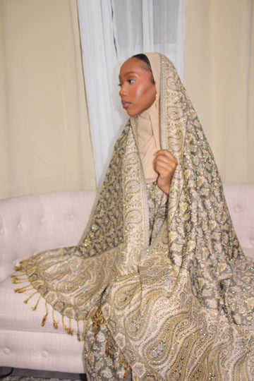 Zareen- Pashmina Closed Abaya