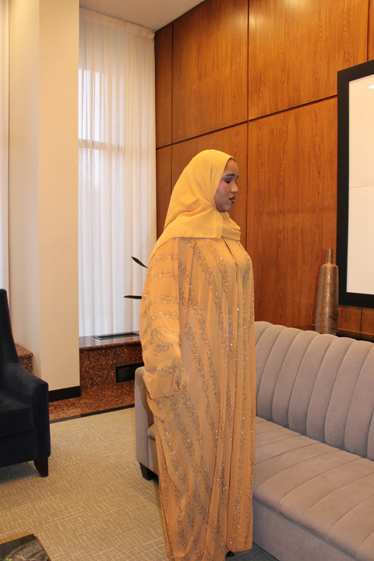 Dahabo Crystal Abaya